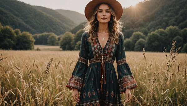 Les must-haves de 2025 : robes bohèmes chic à adopter